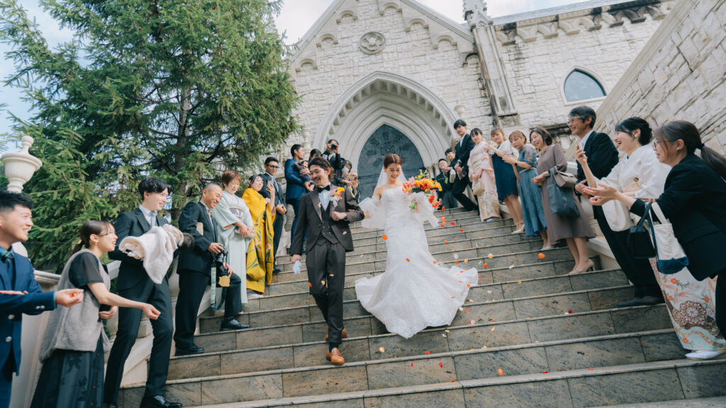 mugi wedding（フォト＆ムービー） | 前撮りをした「お客様の声ページ」の写真