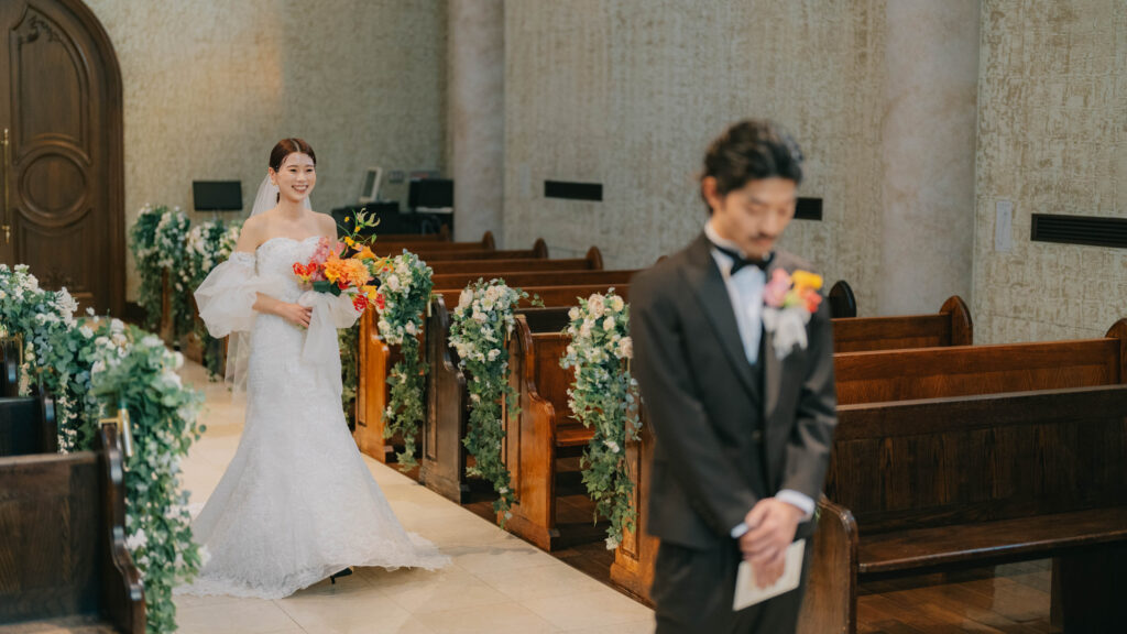 mugi wedding（フォト＆ムービー） | 前撮りをした「お客様の声ページ」の写真