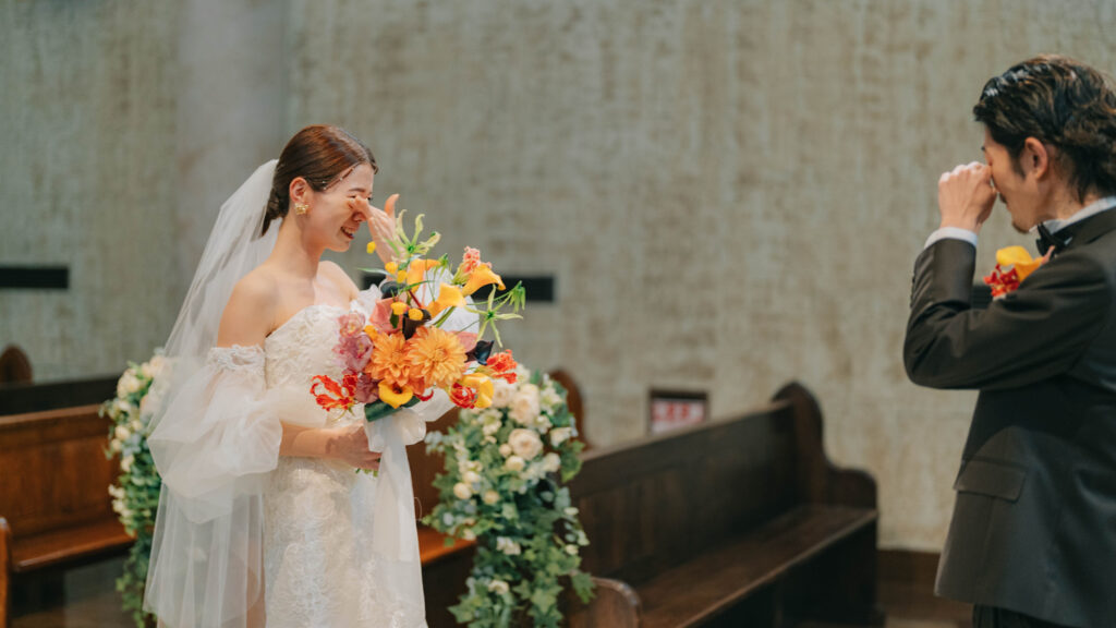 mugi wedding（フォト＆ムービー） | 前撮りをした「お客様の声ページ」の写真