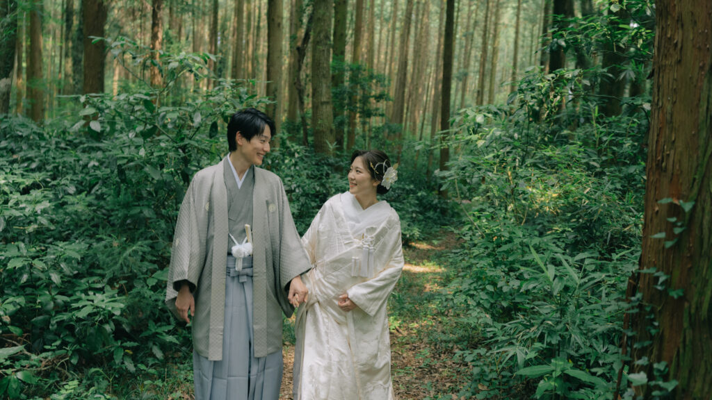 mugi wedding（フォト＆ムービー） | 前撮りをした「お客様の声ページ」の写真