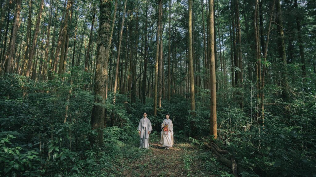 mugi wedding（フォト＆ムービー） | 前撮りをした「お客様の声ページ」の写真