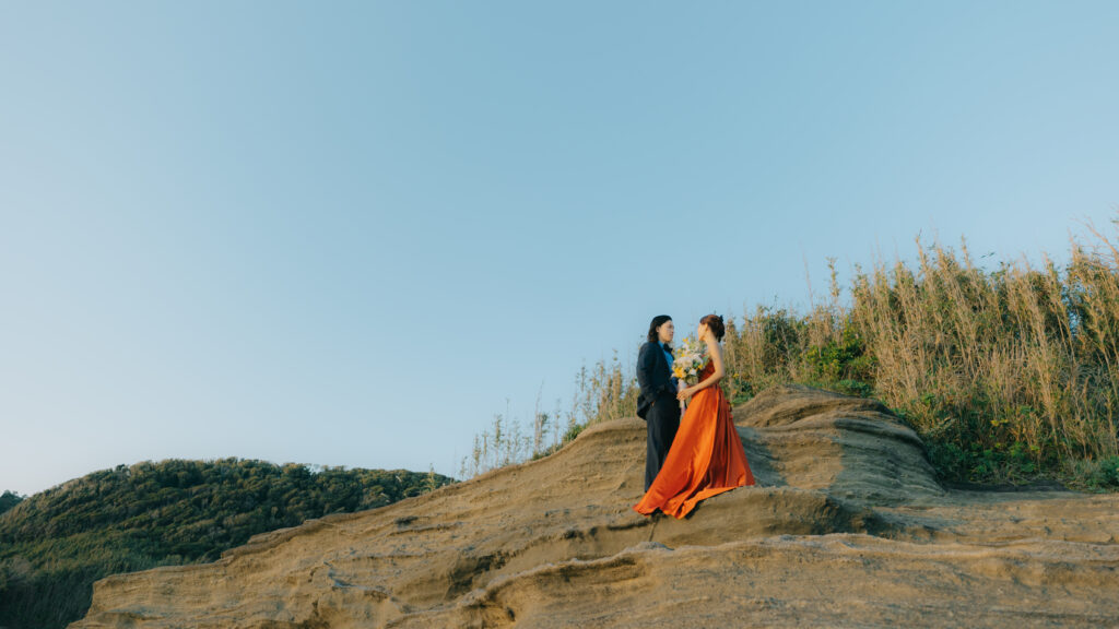 mugi wedding（フォト＆ムービー） | 前撮りをした「お客様の声ページ」の写真
