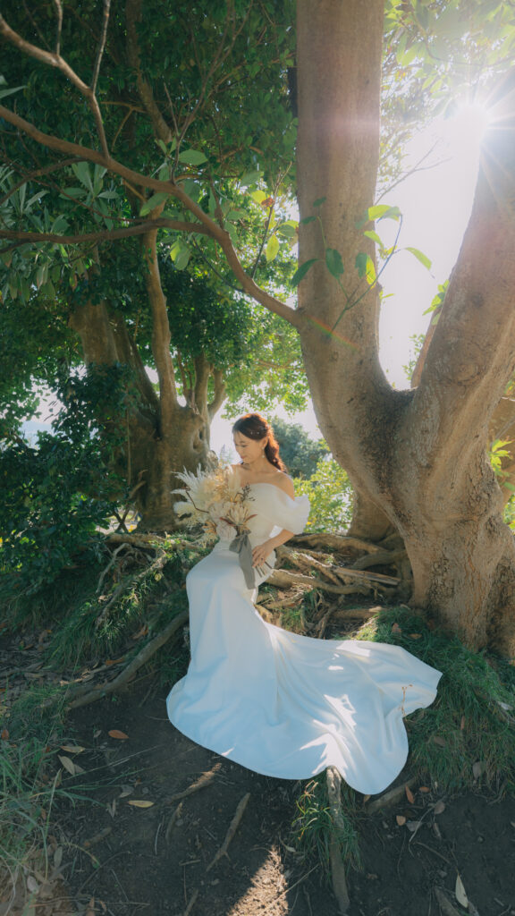 mugi wedding（フォト＆ムービー） | 前撮りをした「お客様の声ページ」の写真