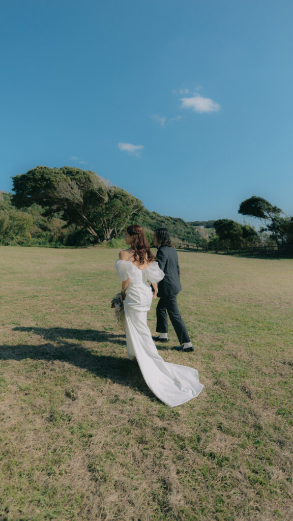 mugi wedding（フォト＆ムービー） | 前撮りをした「お客様の声ページ」の写真