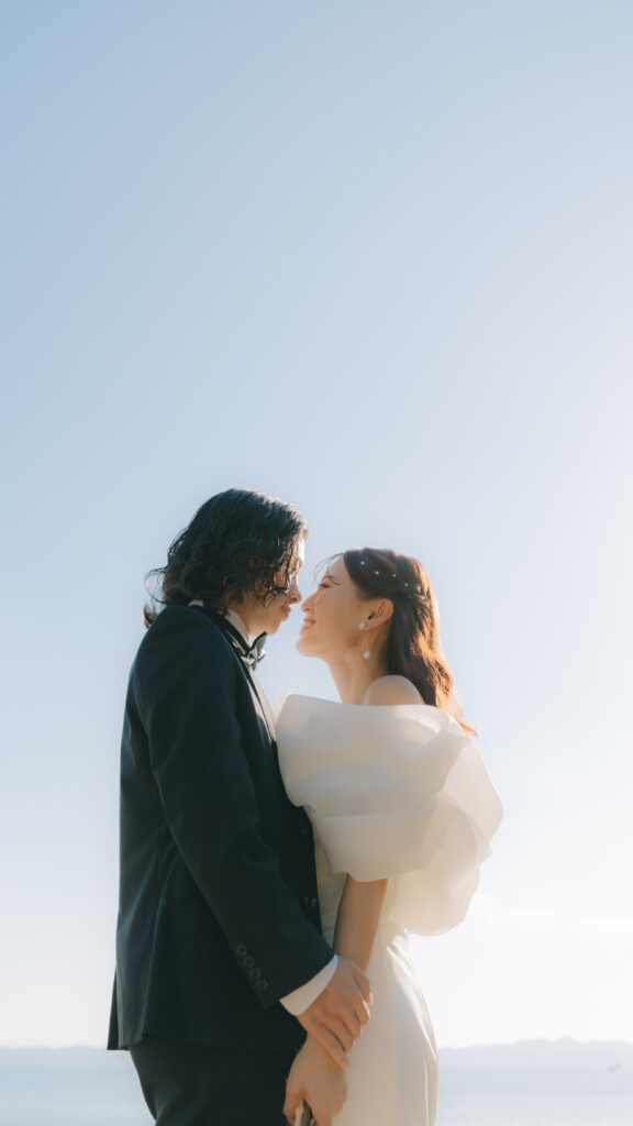 mugi wedding（フォト＆ムービー） | 前撮りをした「お客様の声ページ」の写真