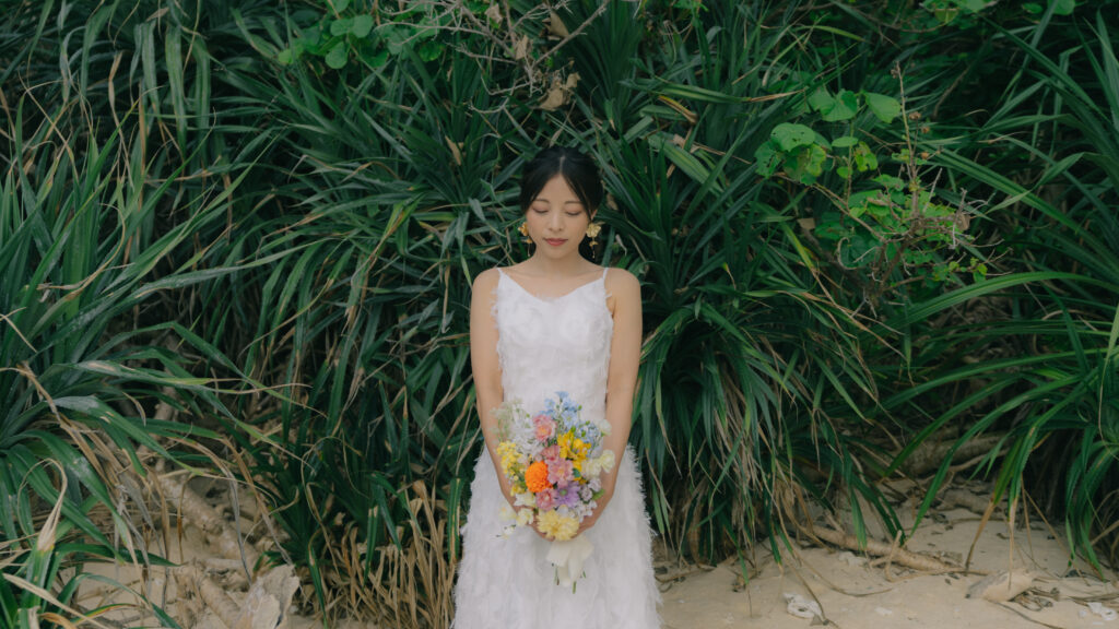 mugi wedding（フォト＆ムービー） | 前撮りをした「お客様の声ページ」の写真