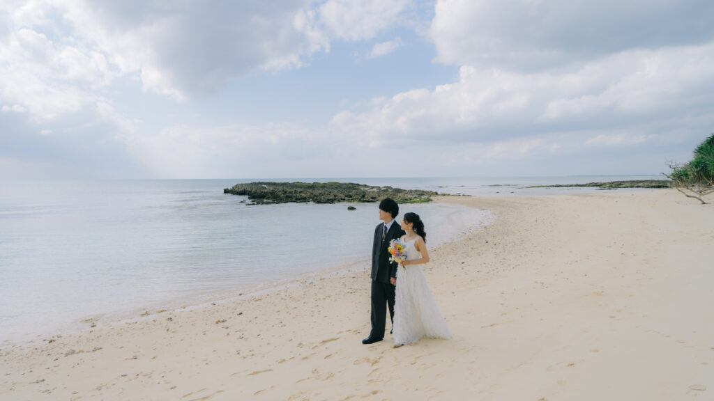 mugi wedding（フォト＆ムービー） | 前撮りをした「お客様の声ページ」の写真