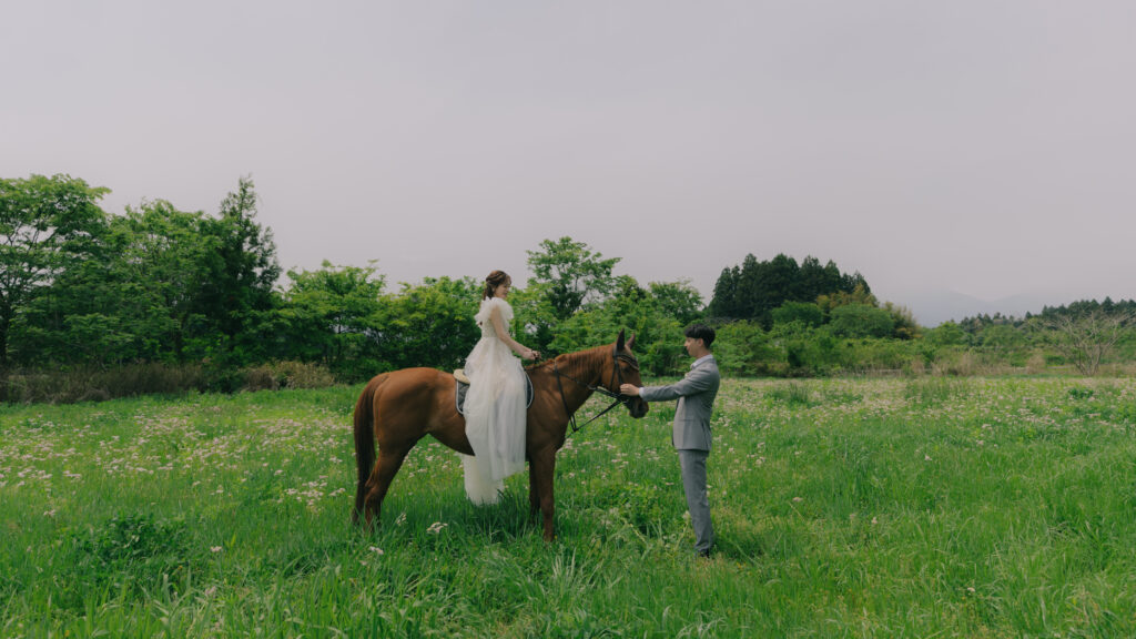 mugi wedding(ムギウェディング) | 馬・乗馬のウェディング撮影
