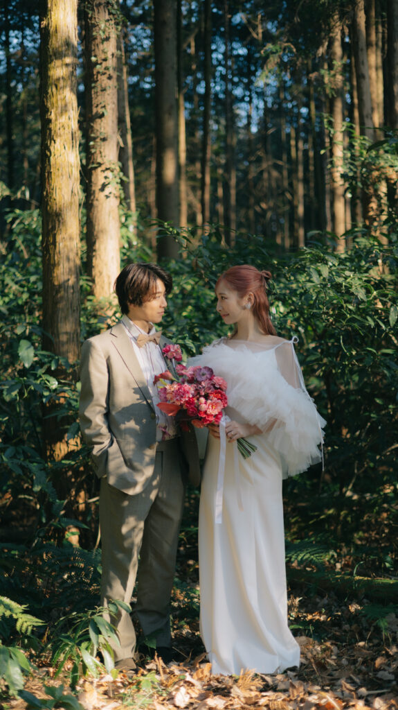 mugi wedding（ムギウェディング） | アルプスの森のウェディングフォト