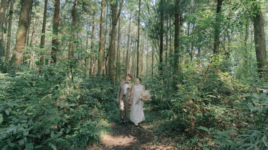 mugi wedding（ムギウェディング） | アルプスの森のウェディングフォト